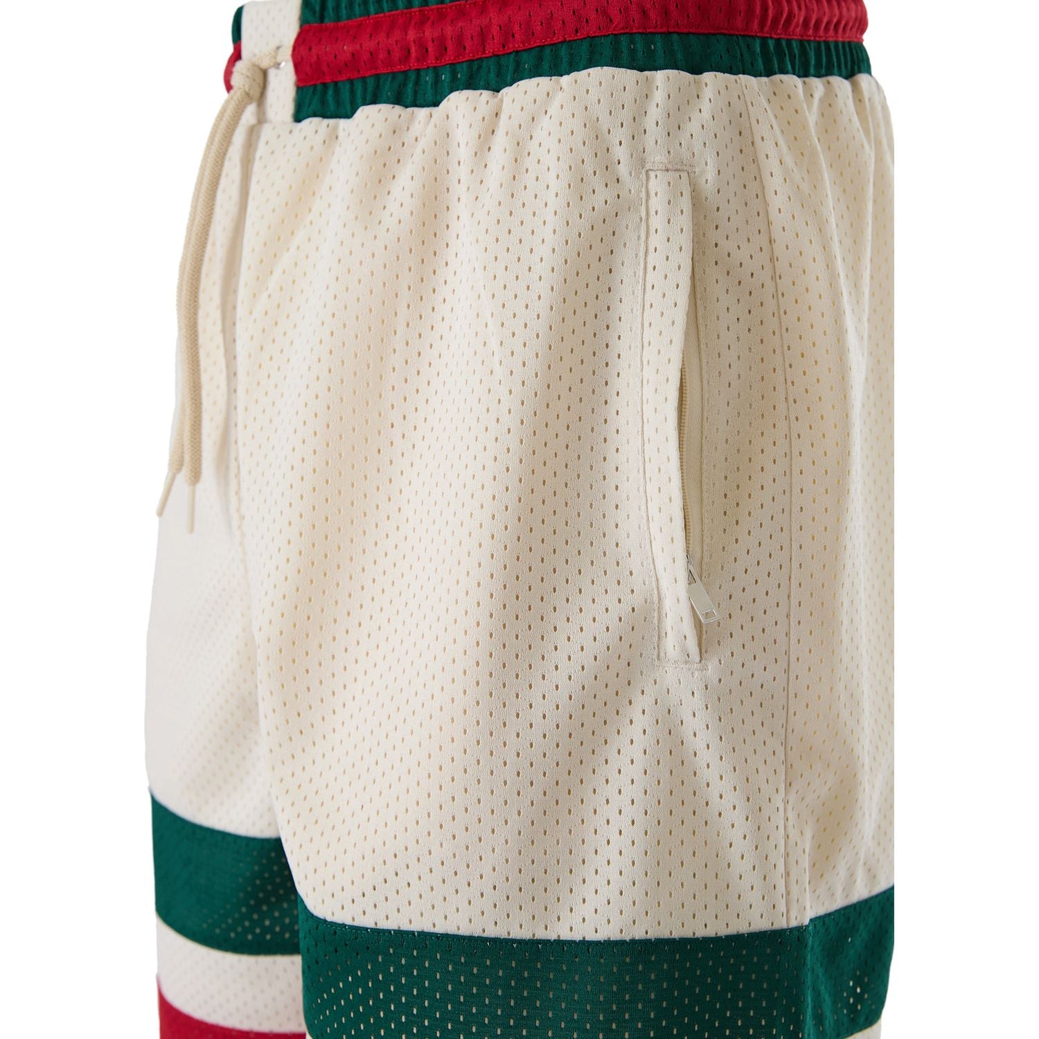 Gucci Cream polyester  Logo Shorts