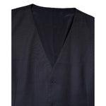 Dolce & Gabbana Black Wool Waistcoat Dress Formal Vest