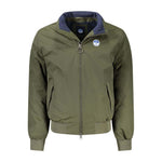 North Sails Green Polyamide Men Jacket NO-32948-S