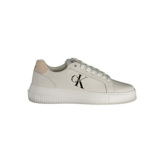 Calvin Klein Bianco Polyurethane Women Sneaker 1728,67403481248,Athletic - Sneakers - Shoes,Calvin Klein,EU36/US6,EU37/US7,EU38/US8,EU39/US9,EU40/US10,EU41/US11,New with tags,Shoes,Sneakers - Shoes,White,Women