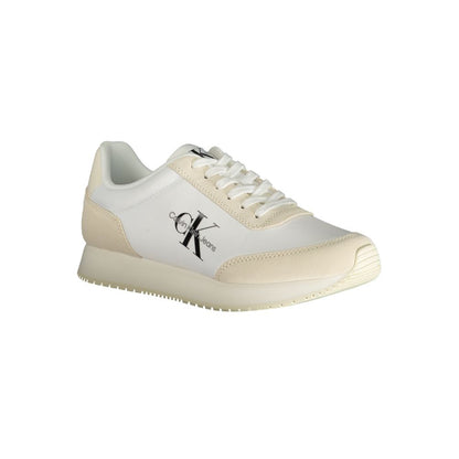 Calvin Klein Beige Polyurethane Women Sneaker