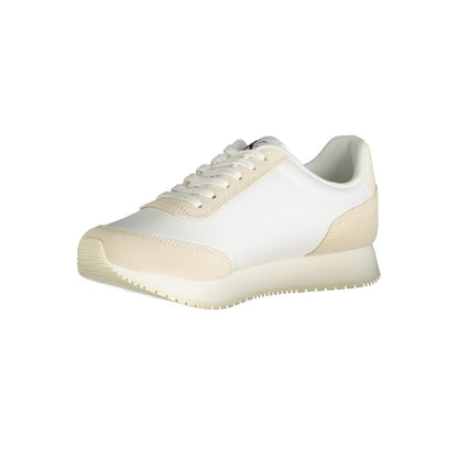 Calvin Klein Beige Polyurethane Women Sneaker
