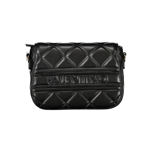 Mario Valentino Black Polyurethane Women Handbag