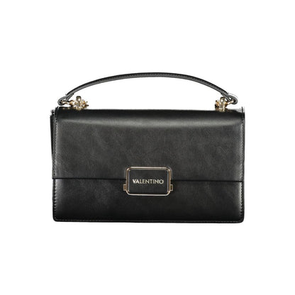 Mario Valentino Black Polyurethane Women Shoulder Bag