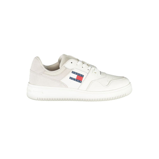 Tommy Hilfiger Bianco Leather Women Sneaker 1728,67403481248,Athletic - Sneakers - Shoes,EU36/US6,EU39/US9,New with tags,Shoes,Sneakers - Shoes,Tommy Hilfiger,White,Women