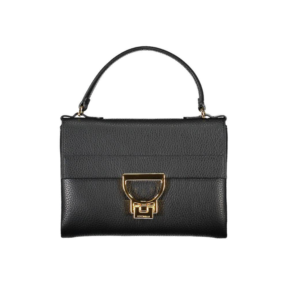 Coccinelle Black Leather Women Handbag CO-18573