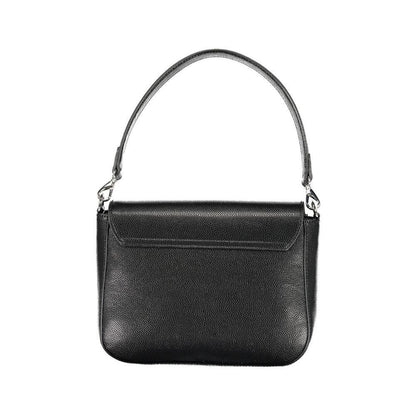 Mario Valentino Black Polyurethane Women Handbag