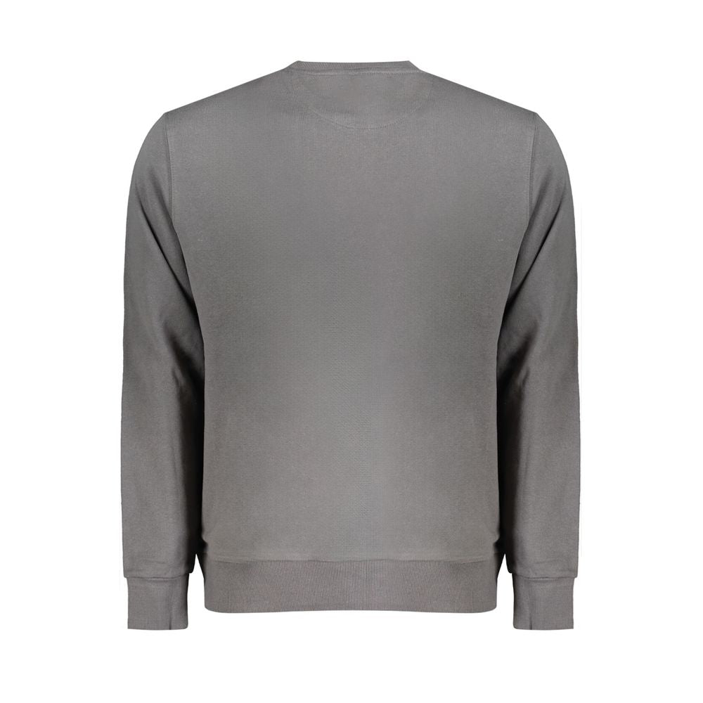 North Sails Grigio Cotton Men Sweatshirt