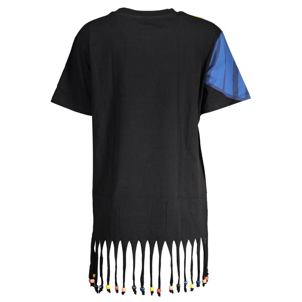 Desigual Black Cotton Women Dress DE-38116-L