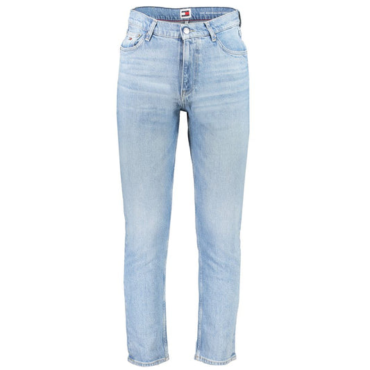 Tommy Hilfiger Azzurro Cotton Men Jeans