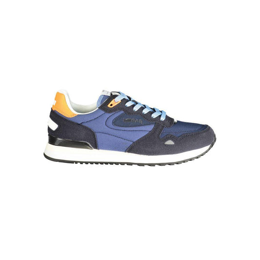 Gas Blue Polyester Men Sneaker GA-38583-EU43/US10