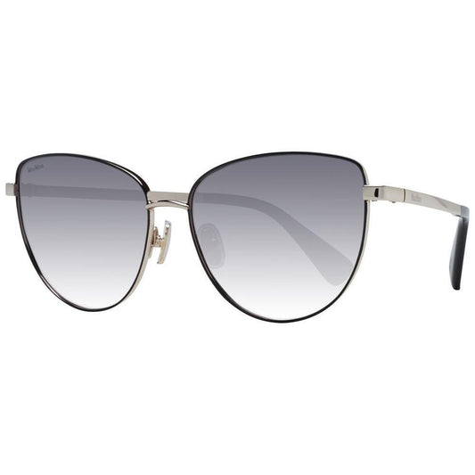 Max Mara Gold Metal Sunglasses 1728,67345776800,Accessories,Glasses and Sunglasses - Accessories,Gold,Max Mara,New with tags,Sunglasses,Sunglasses - Glasses and Sunglasses - Accessories,Sunglasses for Women - Sunglasses,Women