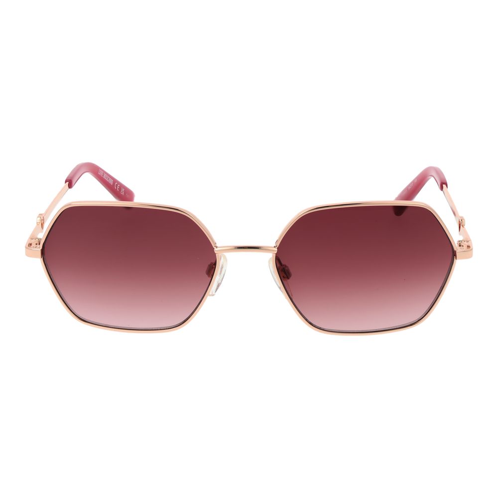 Love Moschino Rose Gold Metal Sunglasses