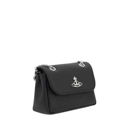 Vivienne Westwood Shoulder Bag with Orb plaque VI5C01000CWS0021N401BB