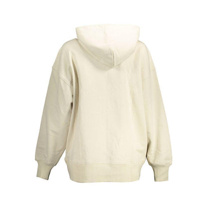Calvin Klein Beige Cotton Women Sweatshirt