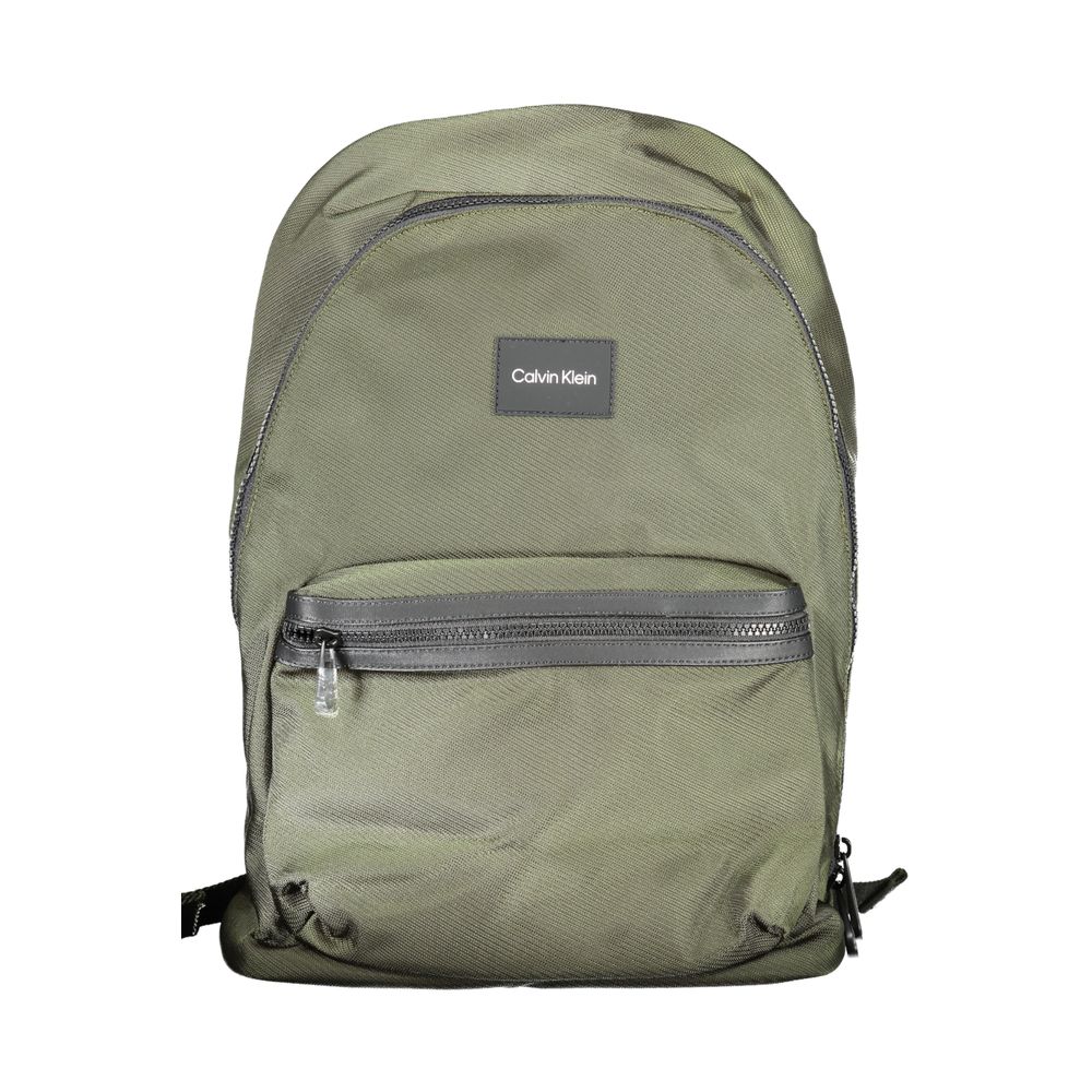 Calvin Klein Green Polyester Backpack Calvin Klein