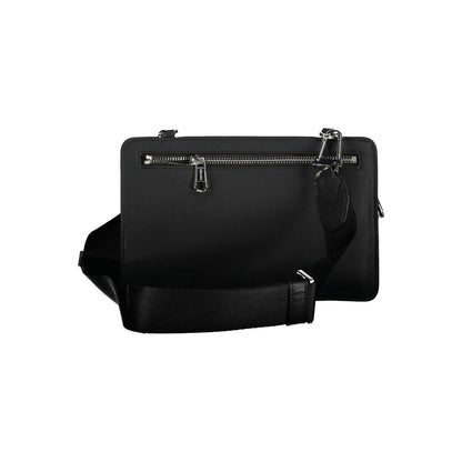 Calvin Klein Black Polyester Men's Shoulder Bag