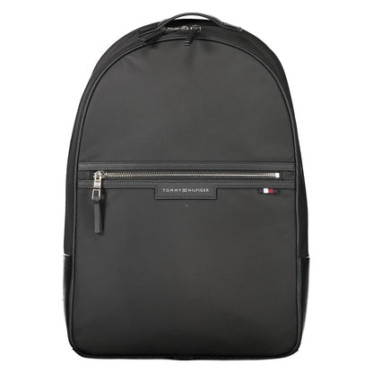 Tommy Hilfiger Black Polyester Backpack Tommy Hilfiger