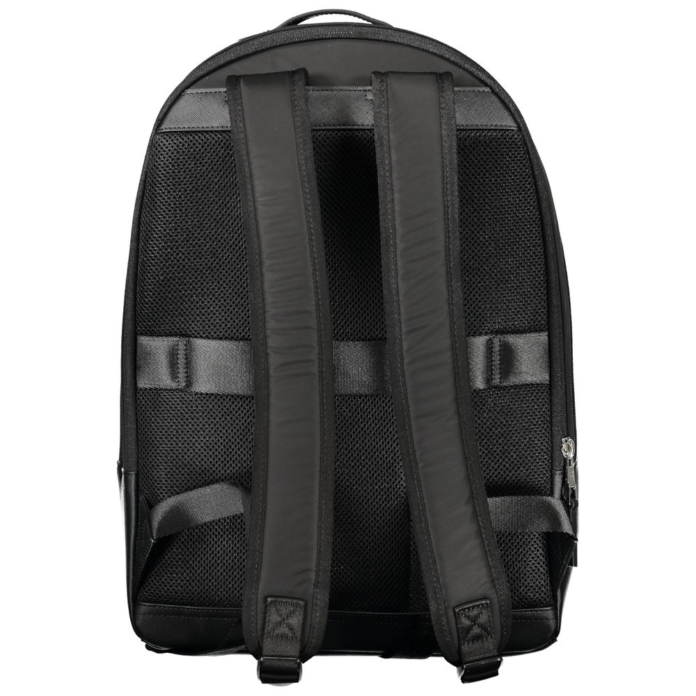 Tommy Hilfiger Black Polyester Backpack Tommy Hilfiger
