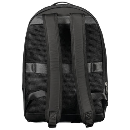 Tommy Hilfiger Black Polyester Backpack Tommy Hilfiger