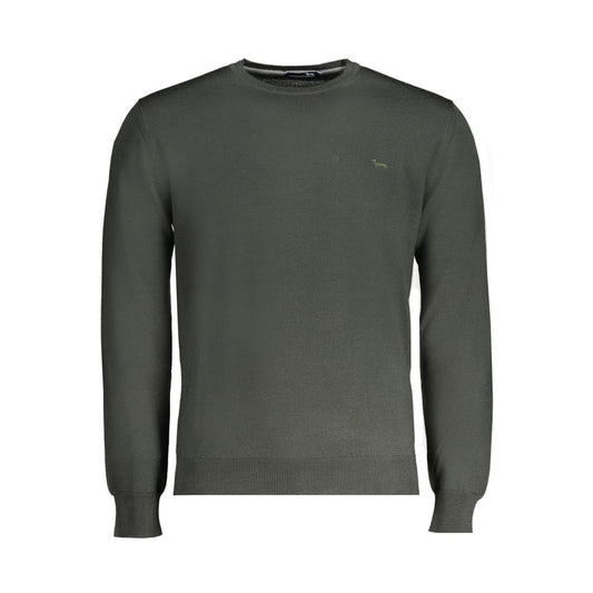 Harmont & Blaine Green Wool Sweatshirt Harmont & Blaine
