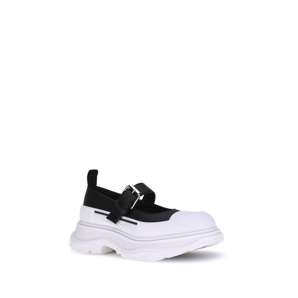 Alexander McQueen Leather and rubber Sneakers AL-839638WIAGY1021-EU38/US8