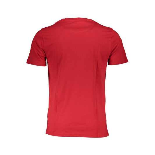 Harmont & Blaine Red Cotton T-Shirt HA-18522-M