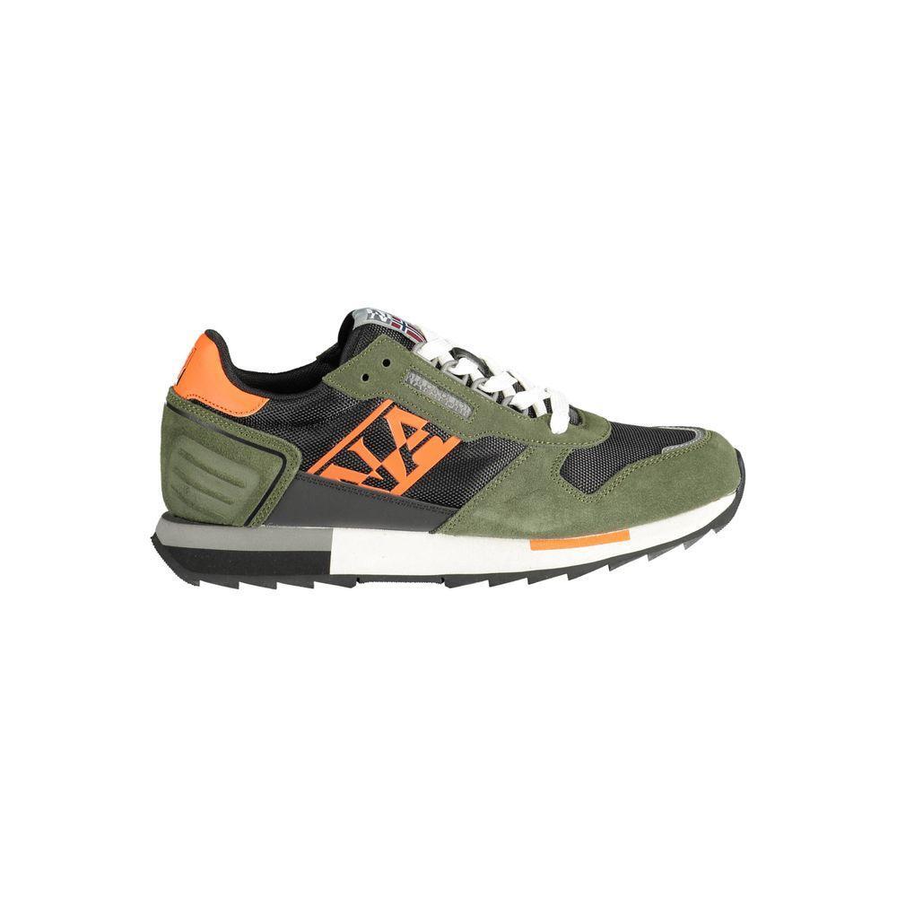 Napapijri Green Polyester Sneaker NA-15030-EU43/US10