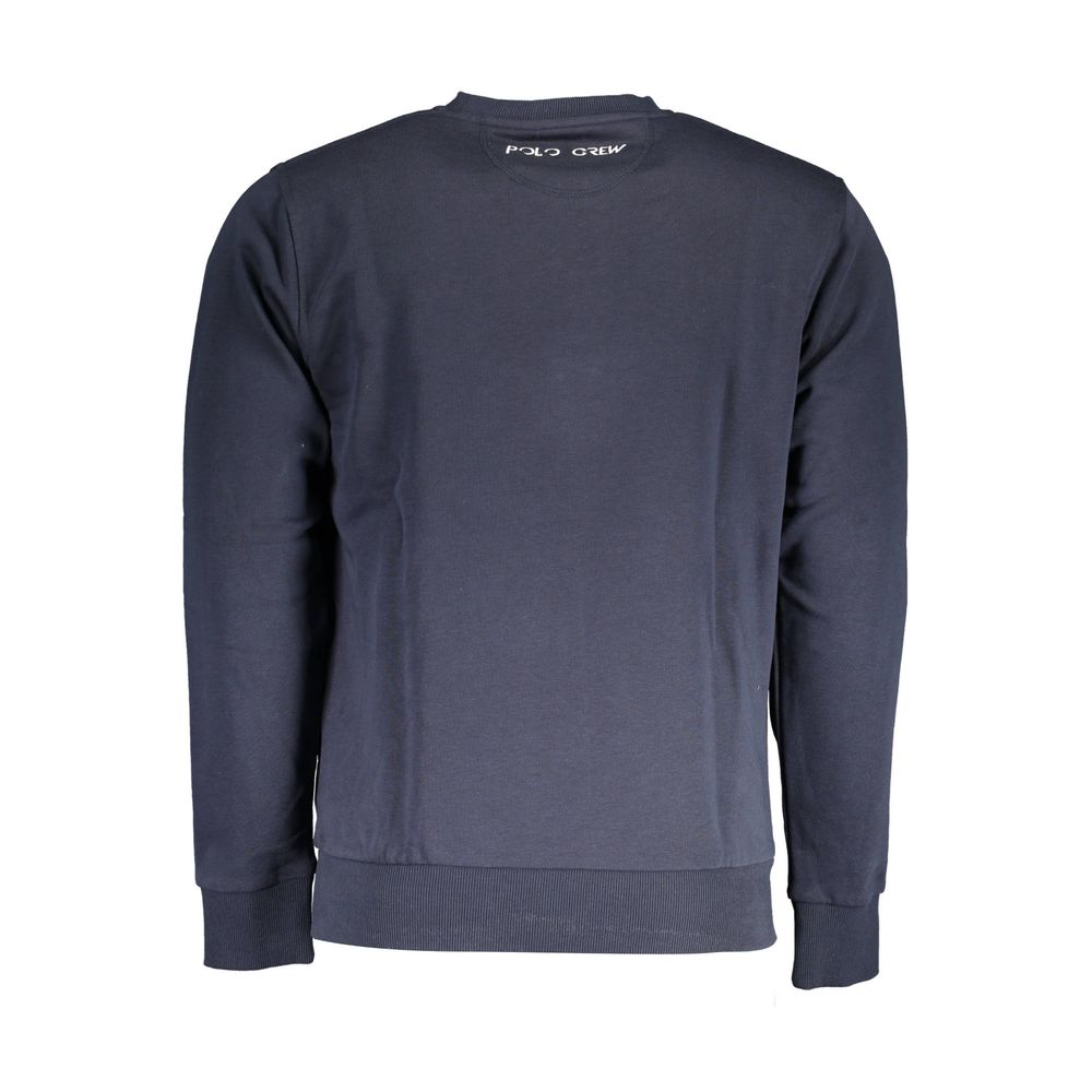 La Martina Black Cotton Men's Sweatshirt La Martina