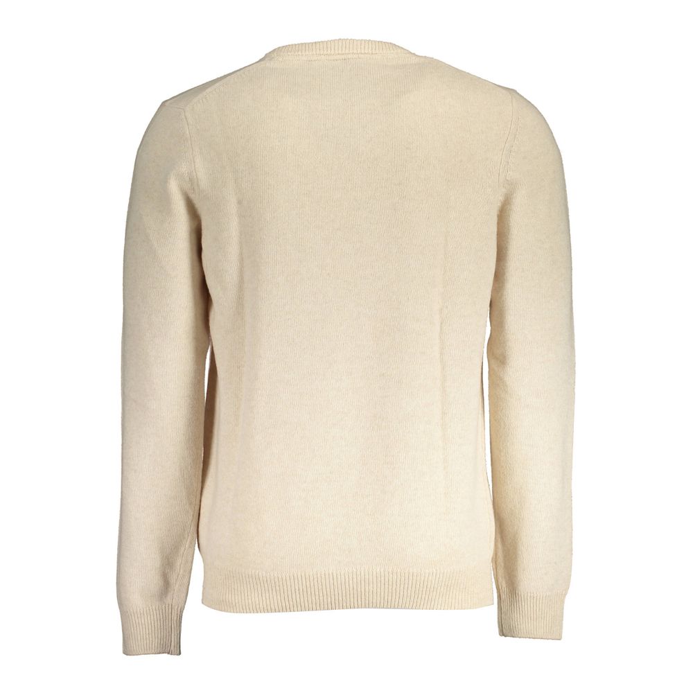 Lyle & Scott Beige Wool Sweatshirt Lyle & Scott