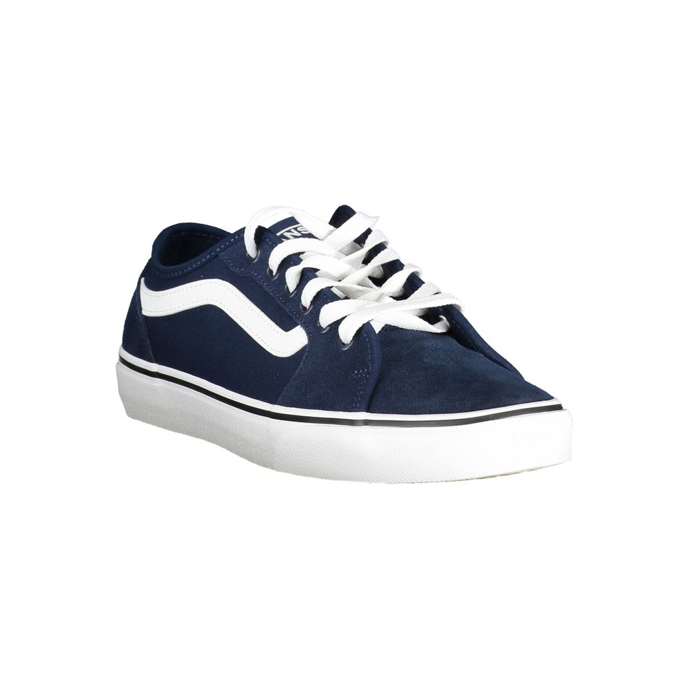 Vans Blue Polyester Low Top Sneakers Vans