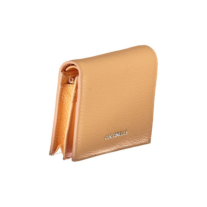 Coccinelle Orange Leather Leather Wallet Coccinelle