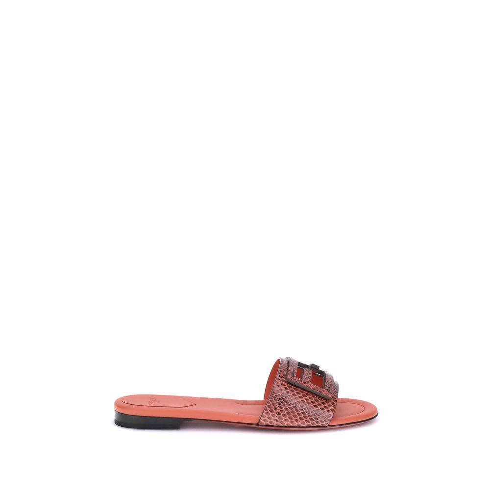 Fendi Python print Sandals FE-8R8136AU30F1SZA-EU36/US6