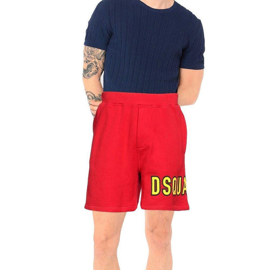 Dsquared² Cotton Logo Shorts DS-8735444140244-L