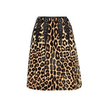 Bottega Veneta Leopard Print Calf Hair Skirt BO-8736279265492-42
