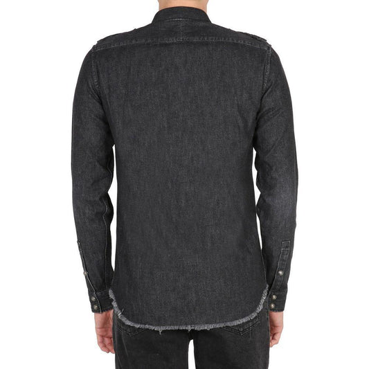 Balmain Cotton Denim Shirt