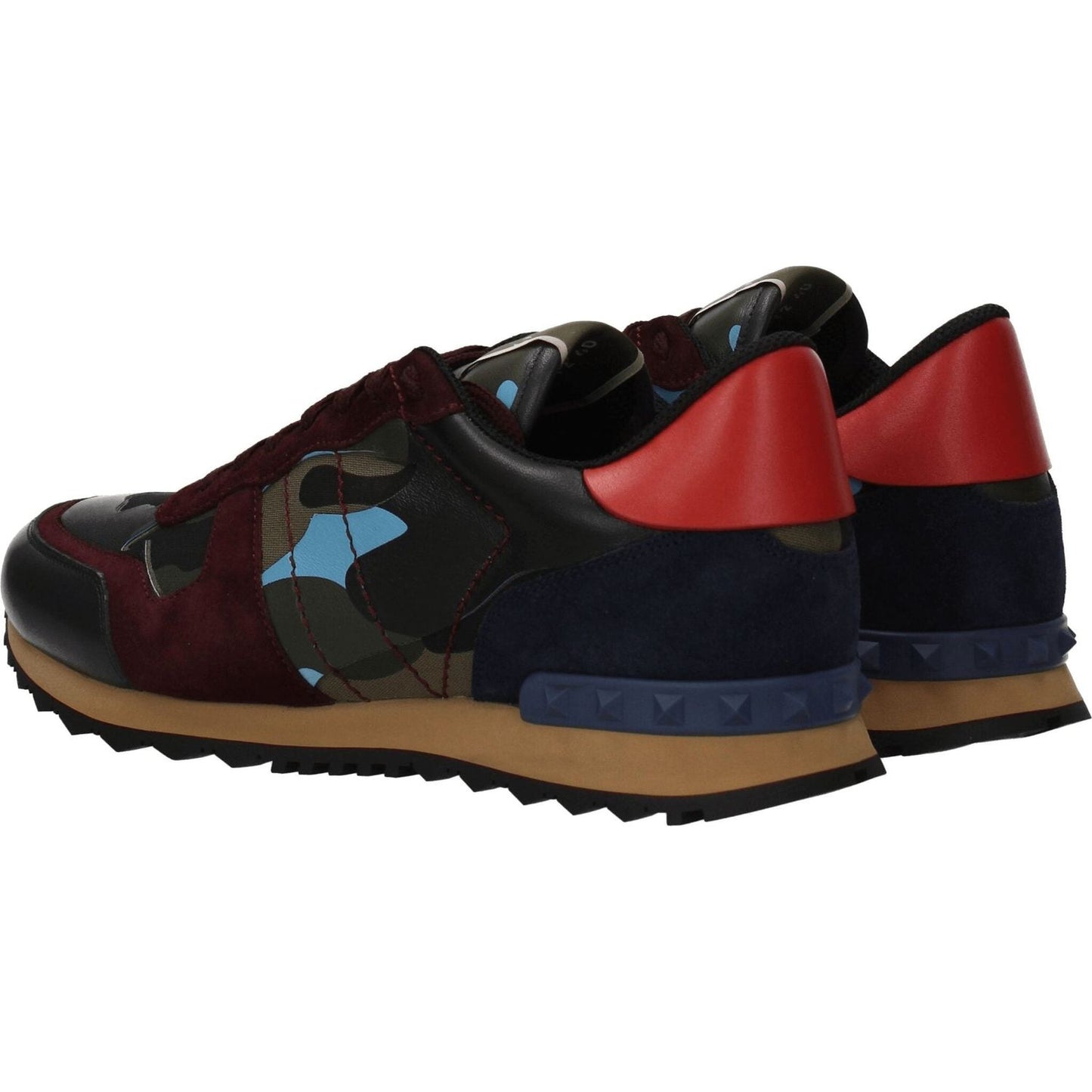 Valentino Garavani Green Leather Athletic Sneakers VA-8547140796681-EU41/US8