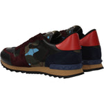 Valentino Garavani Green Leather Athletic Sneakers VA-8547140796681-EU41/US8