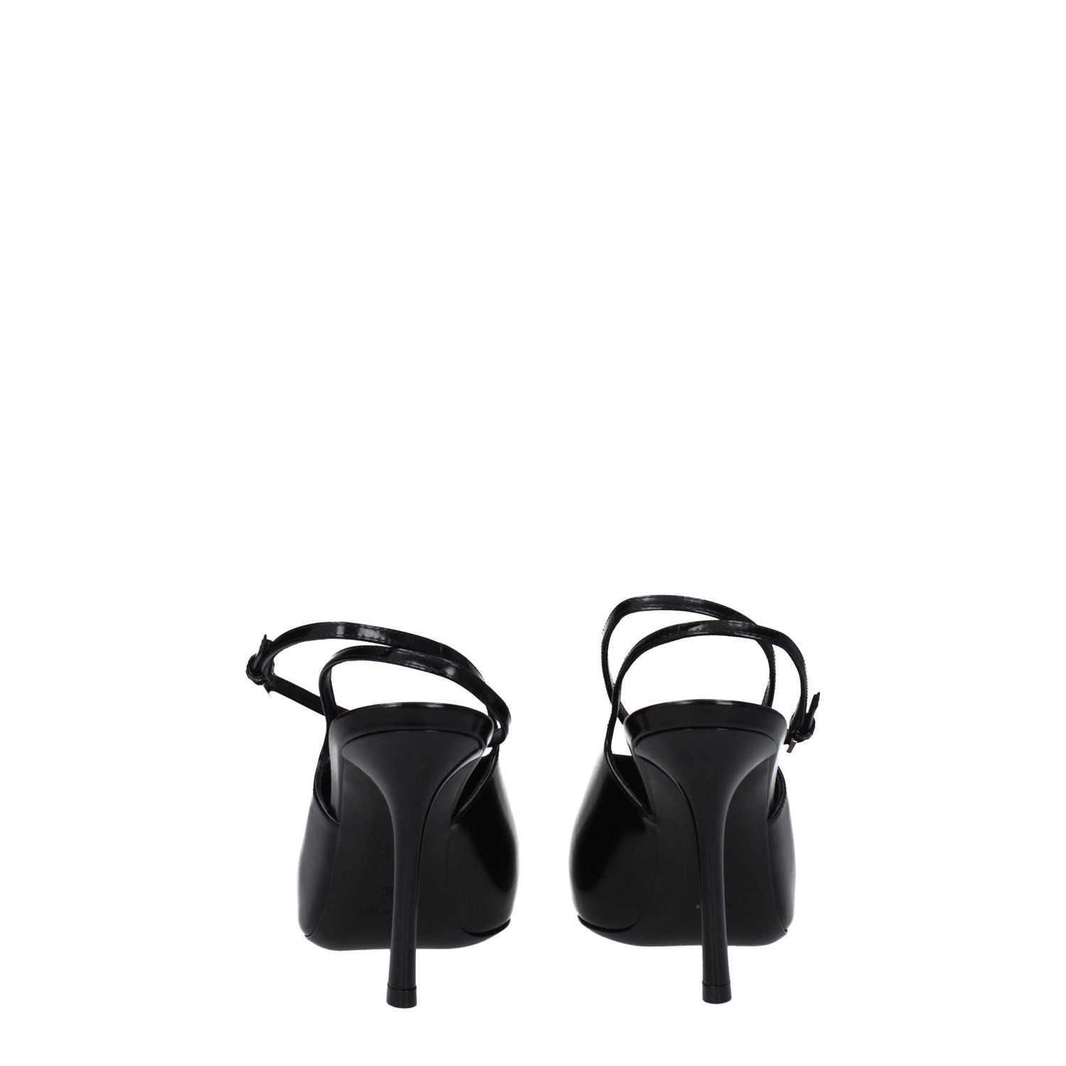 Givenchy Black Leather High Heel Pumps