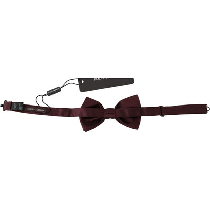 Dolce & Gabbana Silk Polka Dot Adjustable Neck Bow Tie Papillon 1728,67345645728,Accessories,Bowties - Ties and Formal Accessories - Accessories,Brown,Dolce & Gabbana,Material: 100% Silk,Men,Men - Accessories,New with tags,Ties & Bowties - Men - Accessori
