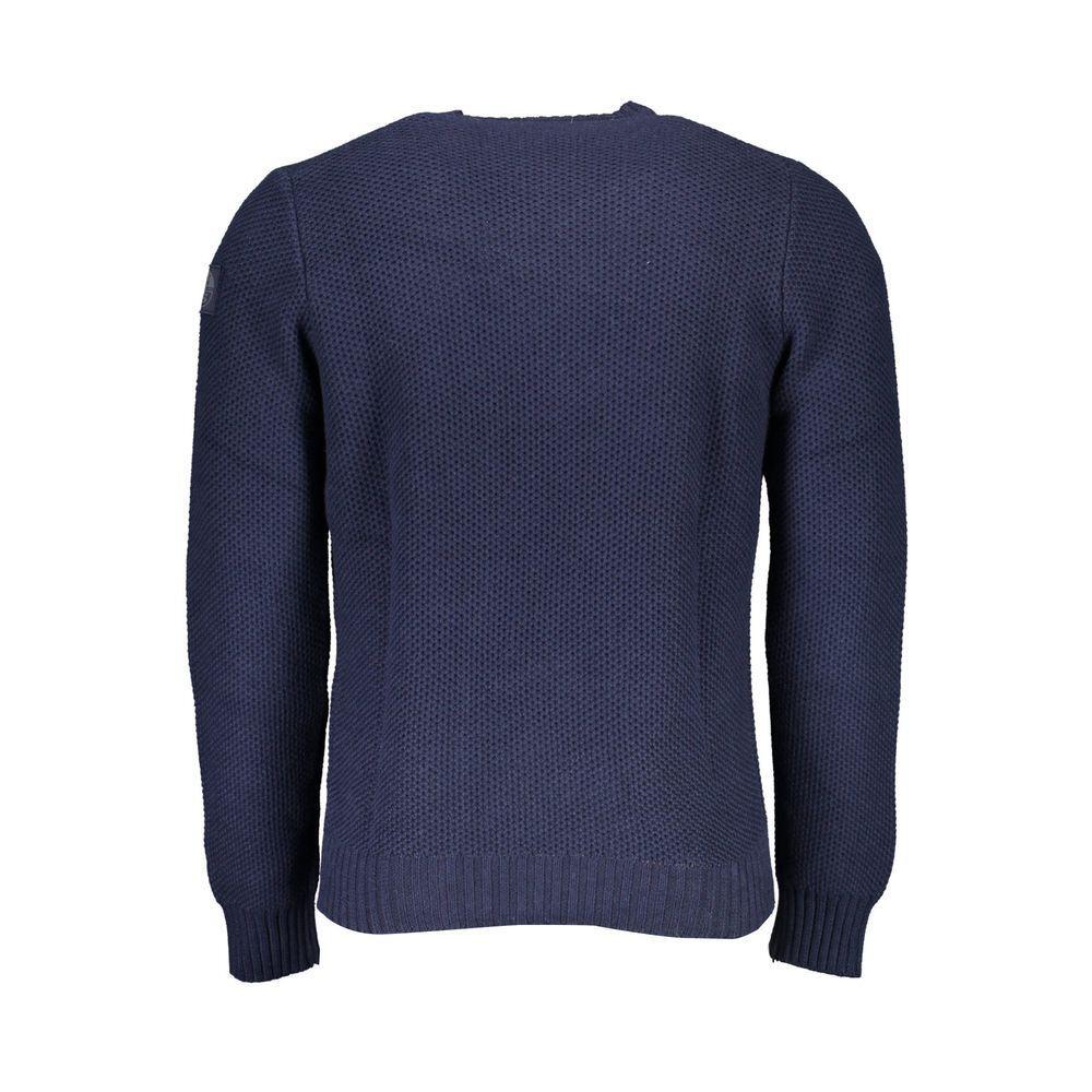 North Sails Blue Cotton Sweater NO-16262-XXL