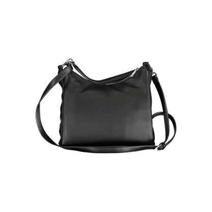 BYBLOS Black Polyurethane Women Handbag