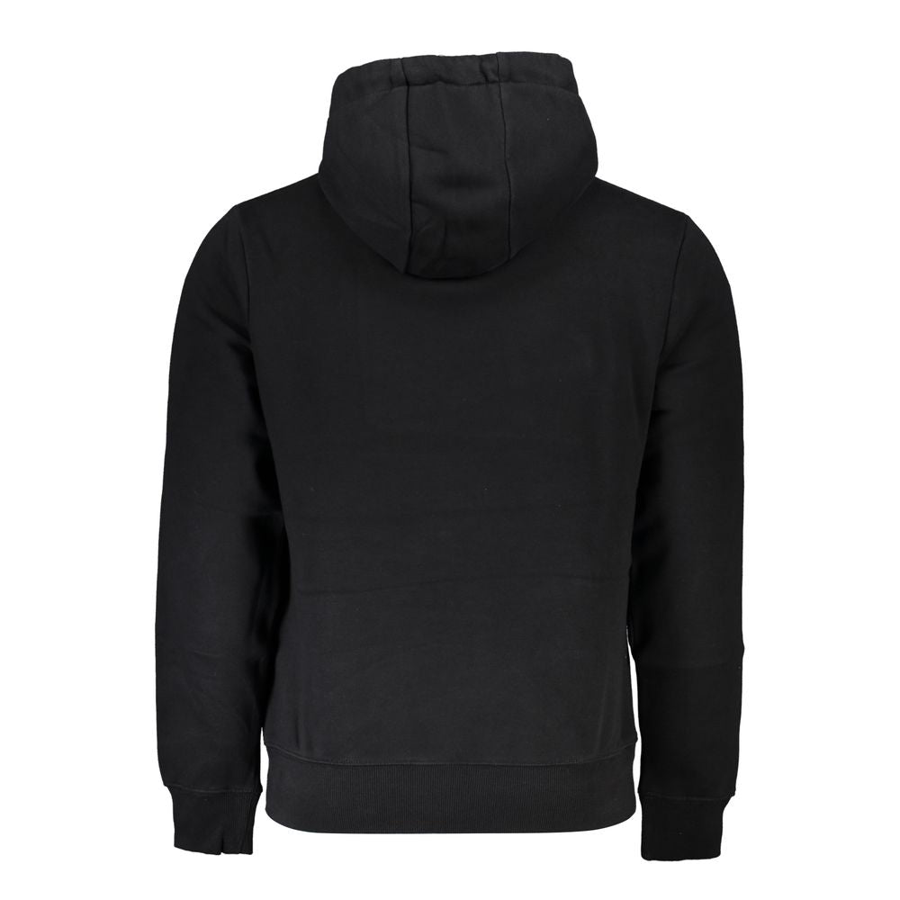 Napapijri Black Cotton Sweater NA-25316-S