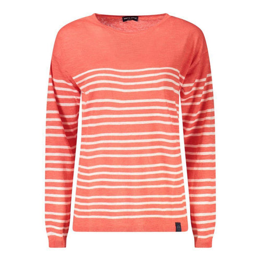 North Sails Red Cotton Sweater NO-35963-XS