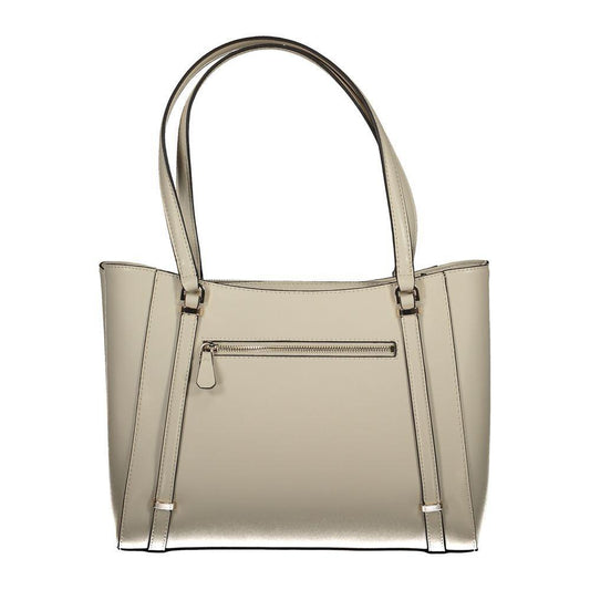 Guess Jeans Beige Polyethylene Handbag GU-36464
