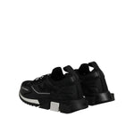 Dolce & Gabbana Black SORRENTO Lace Up Men Sneakers Shoes