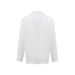 Gran Sasso White Linen Shirt