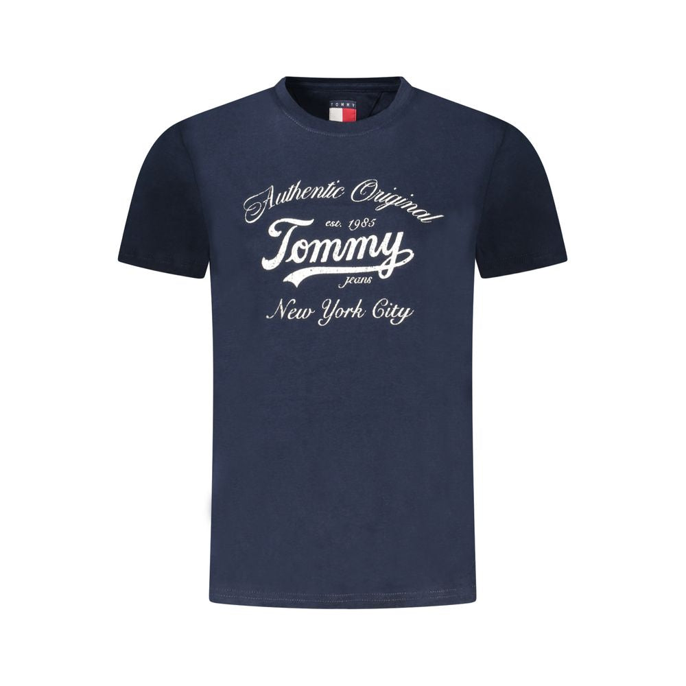 Tommy Hilfiger Blue Cotton Women's T-Shirt