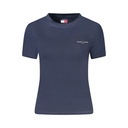 Tommy Hilfiger Blue Cotton Women's T-Shirt