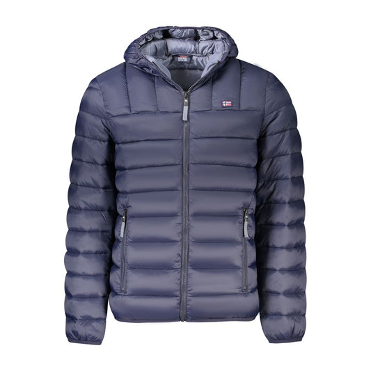 Norway 1963 Blue Polyamide Men Jacket NO-39336-L